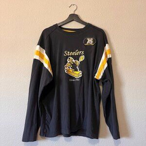 Vintage Pittsburgh Steelers Varisty Tee- XL
